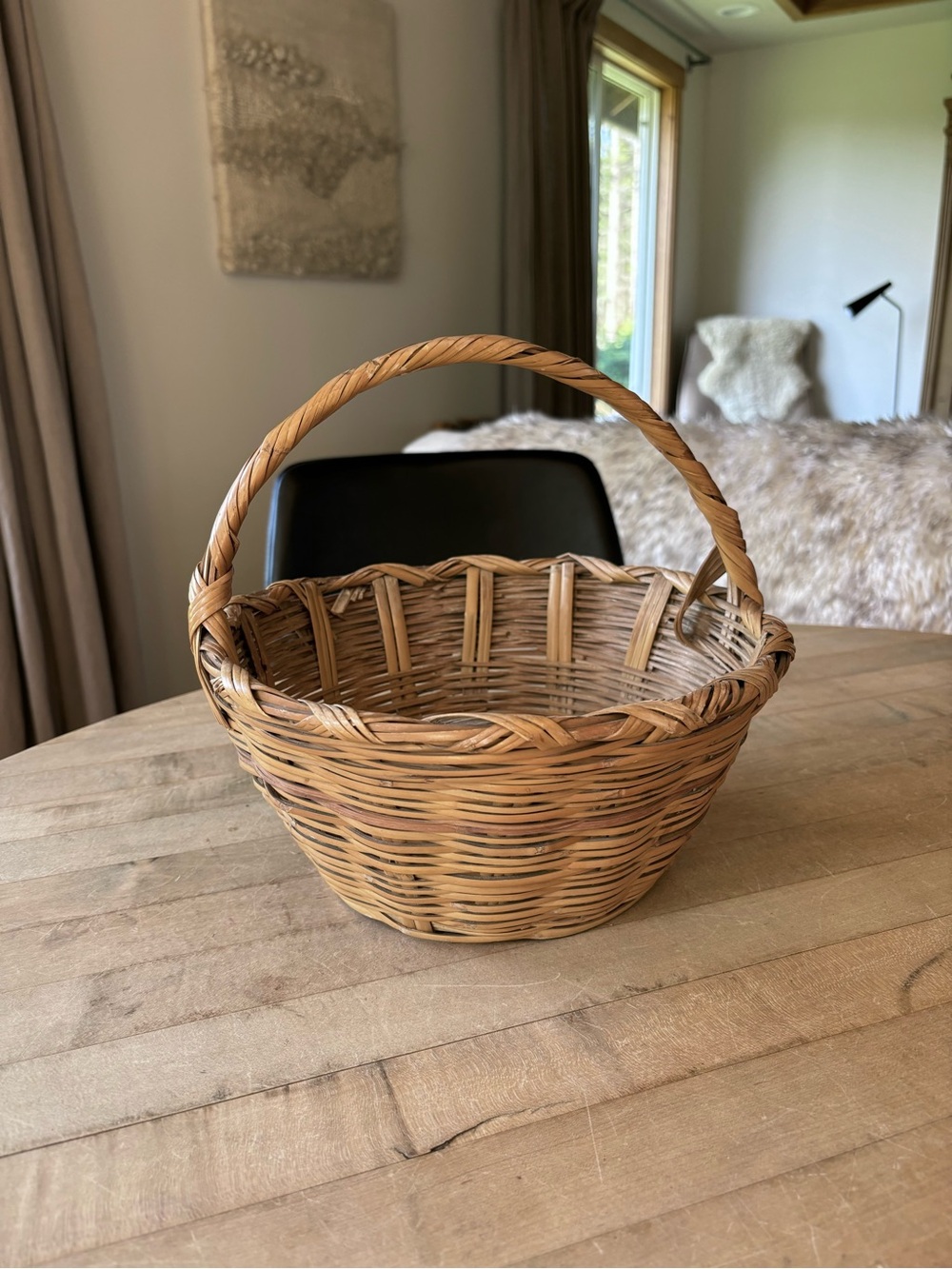 Vintage Wicker Basket